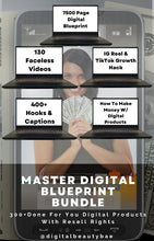 Load image into Gallery viewer, The Master Digital Bundle Blueprint