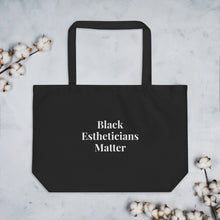 Load image into Gallery viewer, Black Esthetician Matter Tote