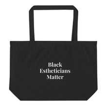 Load image into Gallery viewer, Black Esthetician Matter Tote